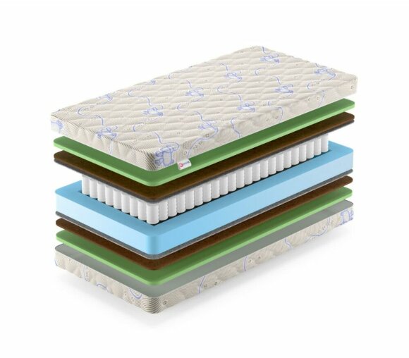 Детский матрас Denwir Baby Spring Middle Foam 16 Детский матрас Denwir Baby Spring Middle Foam 16