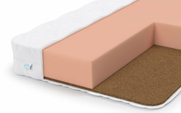 Матрас Lonax Baby ППУ 10 Cocos (Жаккард)