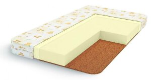 Матрас Lonax Baby ППУ 14 Cocos (Поликоттон)
