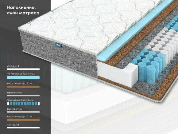 Матрас Dimax ОК Лайт Хард