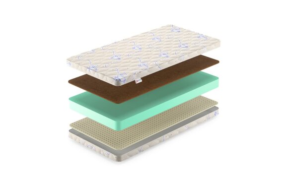 Детский матрас Denwir Baby Springless Eco Hard Soft 12