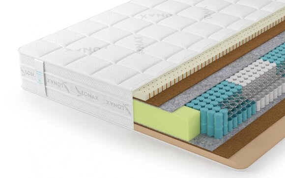 Матрас Lonax Memory Latex Medium S1000 5 Zone