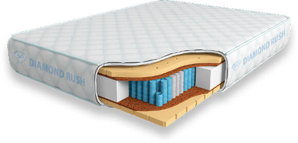 Матрас Diamond Rush Comfy MultiZone LD