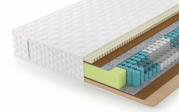 Матрас Lonax Memory-Latex Medium TFK 5 Zone