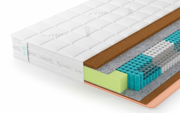 Матрас Lonax Cocos-Medium Econom S1000 5 Zone Матрас Lonax Cocos-Medium Econom S1000 5 Zone